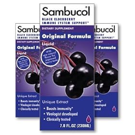 Sambucol Original Liquid Black Elderberry  7.8 fl.oz