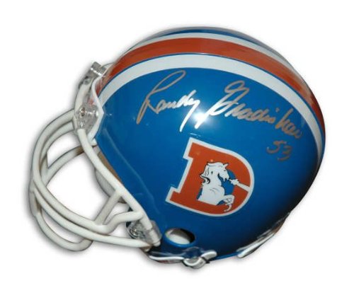 Autographed Randy Gradishar Denver Broncos Mini Helmet