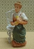 Review Streets Ahead  / Dolls House Resin Sitting Lady 1:24 scale