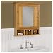 Bamboo Mirror Cabinet - Natural