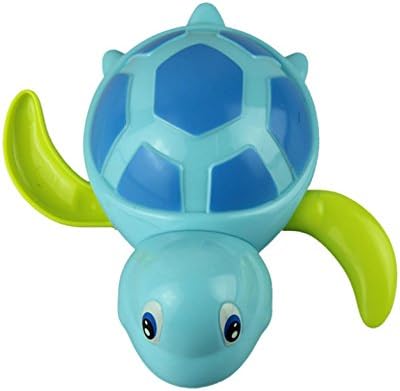 Essential Random Color New Born Babies Swim Turtle Wound-up Chain Small Animal Baby
