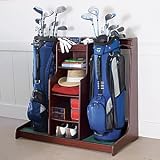 Tools & Hardware : Golf Organizer for Two, Oak