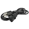 PC Computer AC Power Supply Cable 1m