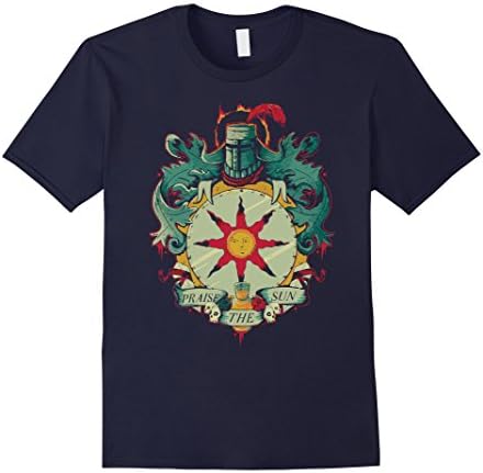 Men's Praise The Sun T-Shirt Large Navy