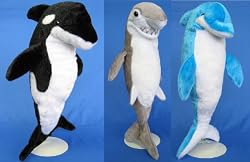 15" Make Your Own Sealife Animal *NO SEW* - Complete Party Pak for 6