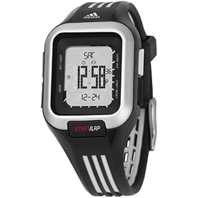 Adidas #ADP3024 Women's Black Reponse Square LCD Digital Sports Watch
