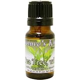 Tea Tree Essential Oil 100% Pure 10 Ml 0.34 Fl. Oz. 365 Drops Therapeutic Grade By Nature's Kiss
