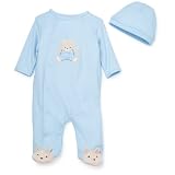 Little Me Bear Layette Blue