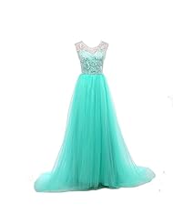 Mesh Lace Sleeveless Evening Dress/Bridesmaid Dress/Prom Dress/Wedding Party Dress 