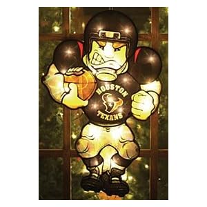 Houston Texans 20 Double Sided Window Light-Up Player