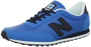New Balance U410 D (13H) - Caña baja de material sintético hombre, color azul, talla 45