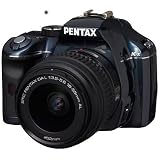 Pentax K-x – Digital camera – SLR – 12.4 Mpix – PENTAX-DA L 18-55mm AL lens – optical zoom: 3 x – supported memory: SD, SDHC – navy blue