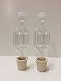 Twin Bubble Airlock and Carboy Bung (Pack of 2)