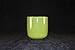 Kitchen & Housewares : Heavy Frosted Glass Hurricane Lamp 14 cm - Green
