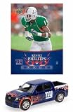 New York Giants Kenny Phillips 1:64 Ford SVT Adrenalin with 2008 Rookie Card