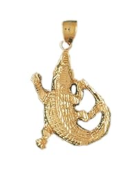 CleverEves 14K Gold Pendant Alligator 6.7 - Gram(s)