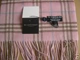 Burberry - Burberry Cashmere Pink Check Plaid Scarf