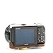 MegaGear Ever Ready Protective Leather Camera Case, Bag for Samsung NX500 with 16-50 mm Compact System Camera (Dark Brown) (Model: MG543)