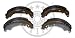 Produkt-Bild: BREMSEN - BREMSBACKEN RENAULT CLIO (B/C57_1991/01-2005/05 / CLIO (B/C57_ / 1C)