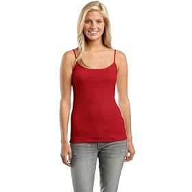 Buy District Threads Junior Ladies Perfect Fit 1x1 Spaghetti Strap Tank