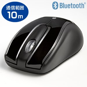 Bluetoothマウス 光学式 ブラック マウス ワイヤレス ブルートゥース 400-MA021