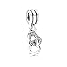 Pandora Valentine Interlocking Love 791242cz Heart Charm