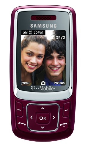 Samsung t239 Complete FlexPay Phone, Burgundy (T-Mobile) with one month of free service