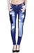Fandsway Women's Fashion Comfort Casual Ripped Denim Skinny Jean Full Length Collection