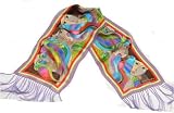 Women With Parrots Scarf by Laurel Burch