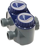 GardenSmith 583811 Double Hose Mechanical Water Timer
