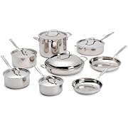 Cuisinart Chef's Classic Stainless-Steel 14 Piece Cookware Set