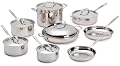 Cuisinart Chef's Classic Stainless-Steel 14 Piece Cookware Set