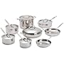 Cuisinart Chef's Classic Stainless Steel 14-Piece Cookware Set