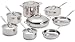 Cuisinart Chef's Classic Stainless-Steel 14 Piece Cookware Set