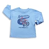 Mis Tee V-Us - Toddler Boys Long Sleeve Top, Sky Blue