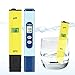 Ph & TDS Meter Set, Combo of +/- 0.1ph High Accuracy Ph Meter and +/- 2% Readout Accuracy TDS Meter