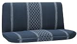Diamond Tweed Standard Fullsize Truck Bench Seat Cover - Blue