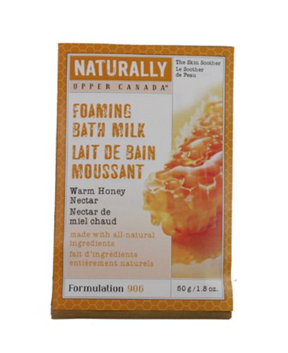 Naturally Warm Honey Nectar Foaming Bath Milk, 1.8-Ounce (Pack of 6)