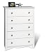 Monterey 5-Drawer Chest - White Monterey 5-Drawer Chest - White