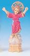 Religious Statue - Divino Nino - 4" Height - Magnetic and Adhesive Base