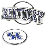 Kentucky Wildcats Slider Hat Clip W/ Golf Ball Marker - NCAA College Athletics