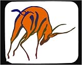 Mauspad mit der Grafik: Orange, Ladevorgangs, Gewe