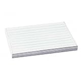 SPR62443 1/2' Green Bar Paper, 3 Part, 15Lb, 14-7/8'x11'