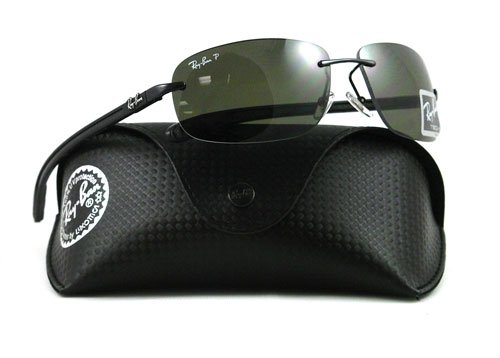 RAY BAN SUNGLASSES RB 8303 BLACK 002 9A RB8303 product image