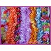 Mega Silk Lei Assortment (50 ct) for Tropical Hawaiian Luau Party Favors