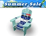 Lohasrus Summer Sale - Kids Patio Chair 15054 - Stained Fir, Indoor / Outdoor, for Ages 2 to 5, Free Drawing Book