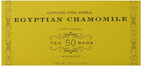 Harney & Sons Herbal Tea, Chamomile, 50 Tea Bags - Pack of 2