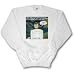 Londons Times Famous People Places Books Cartoons - Van Gogh and Internet Chat Rooms - Sweatshirts