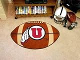Univ of Utah Football 22x35 Floor Mat (Rug) - Utah Runnin' Utes NCAA College Athletics