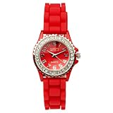 Eton - 2910-7 - Montre Femme - Quartz Analogique - Bracelet Silicone Rouge